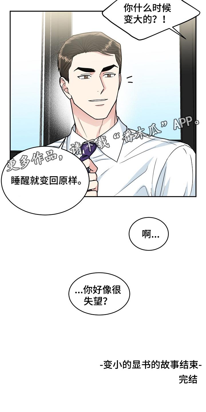 微妙距离漫画,第111章：【番外】变小的显书（完结）2图