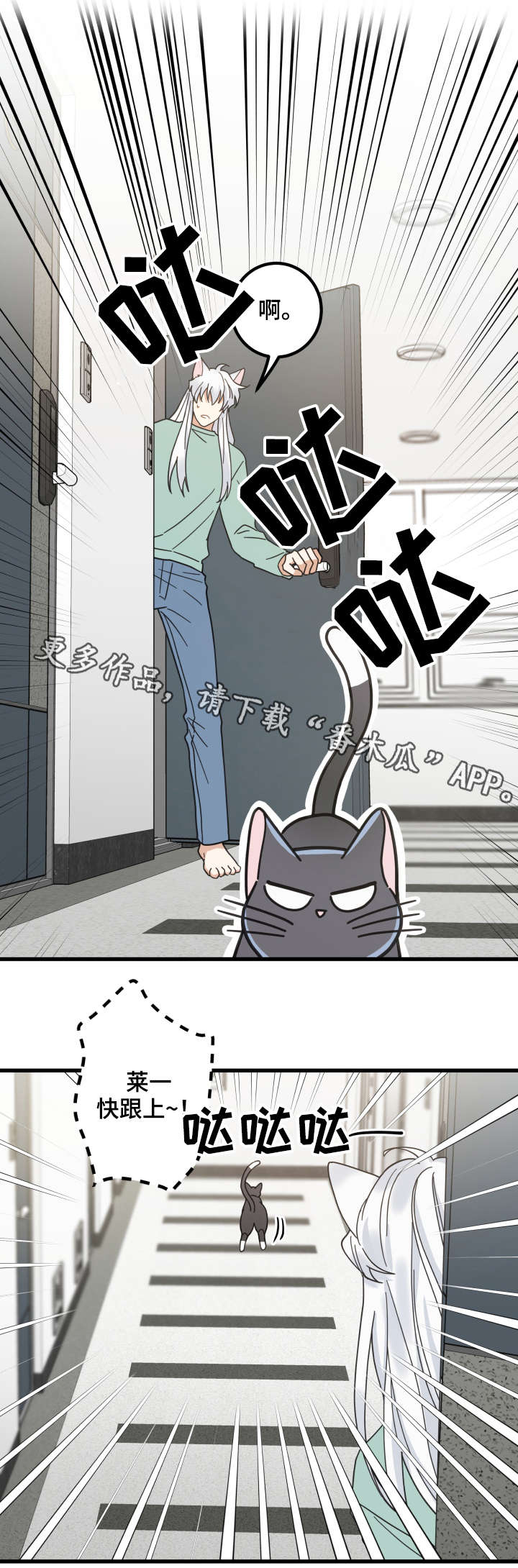 亲爱的喵君漫画,第43章：叔叔2图