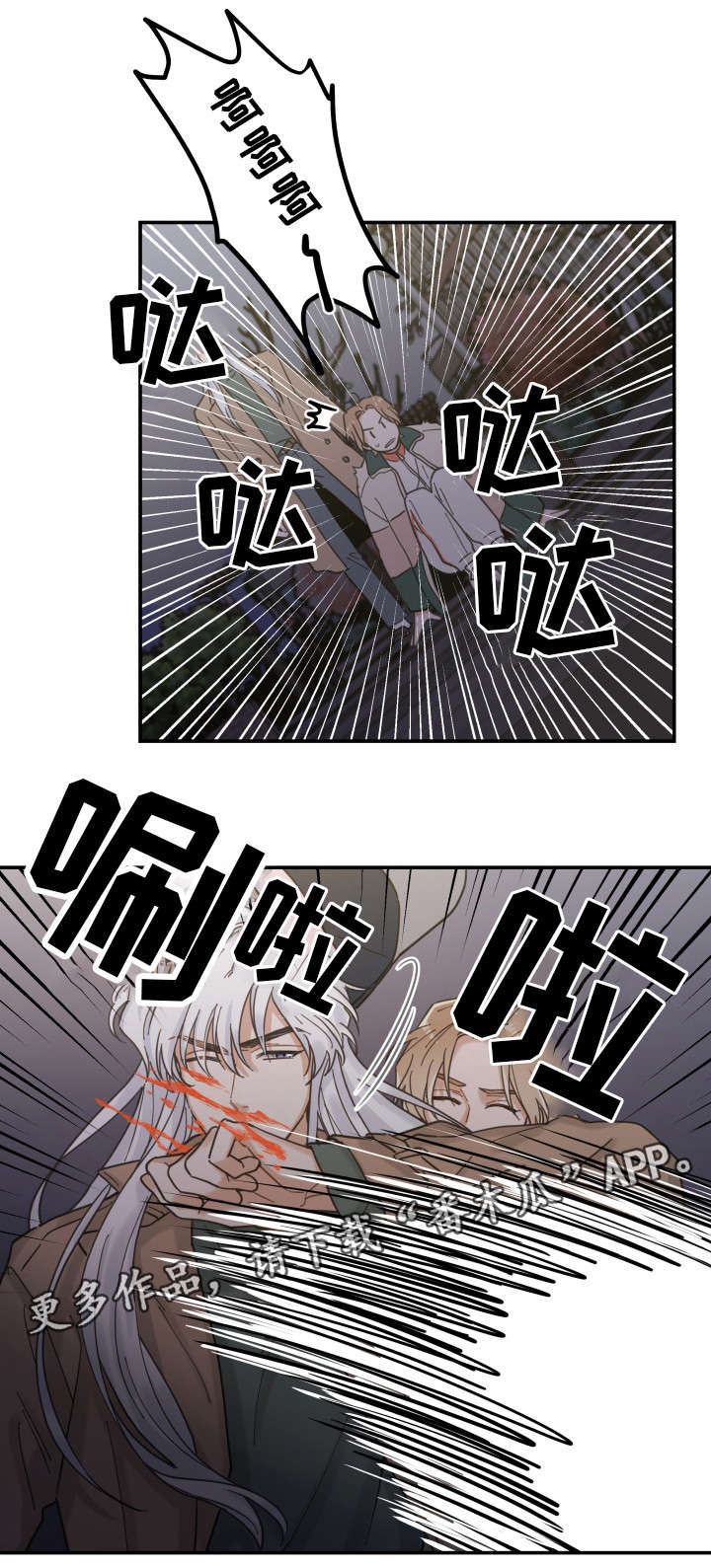 亲爱的喵君漫画,第15章：抓伤5图