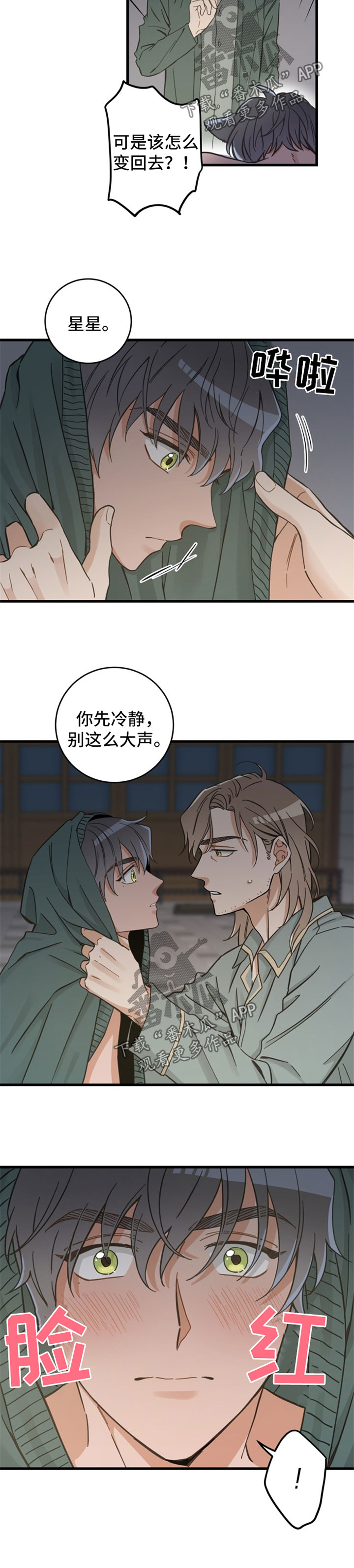 亲爱的喵君漫画,第84章：变人5图