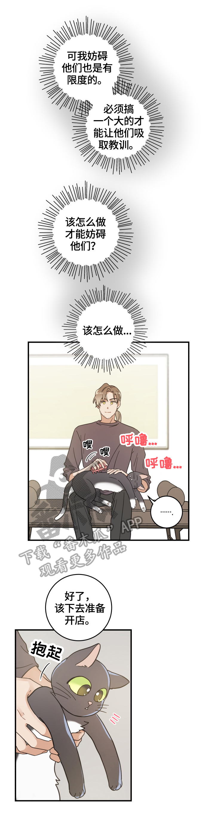 亲爱的喵君漫画,第52章：办法5图