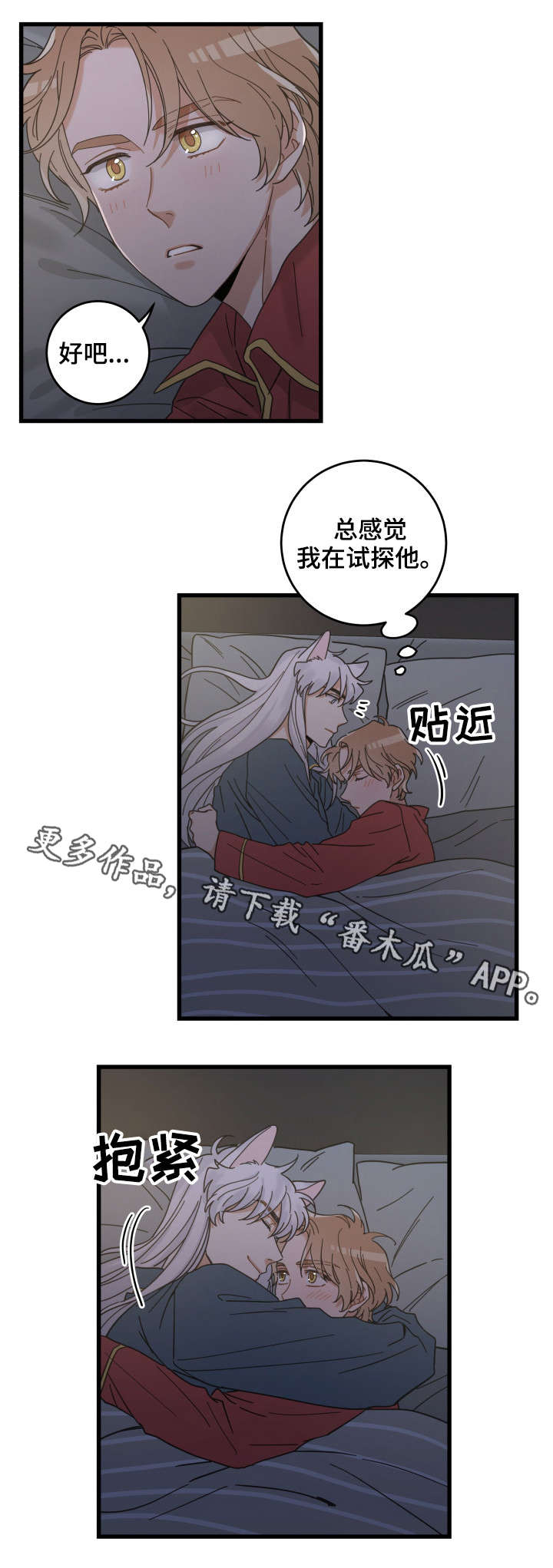 亲爱的喵君漫画,第37章：试探4图