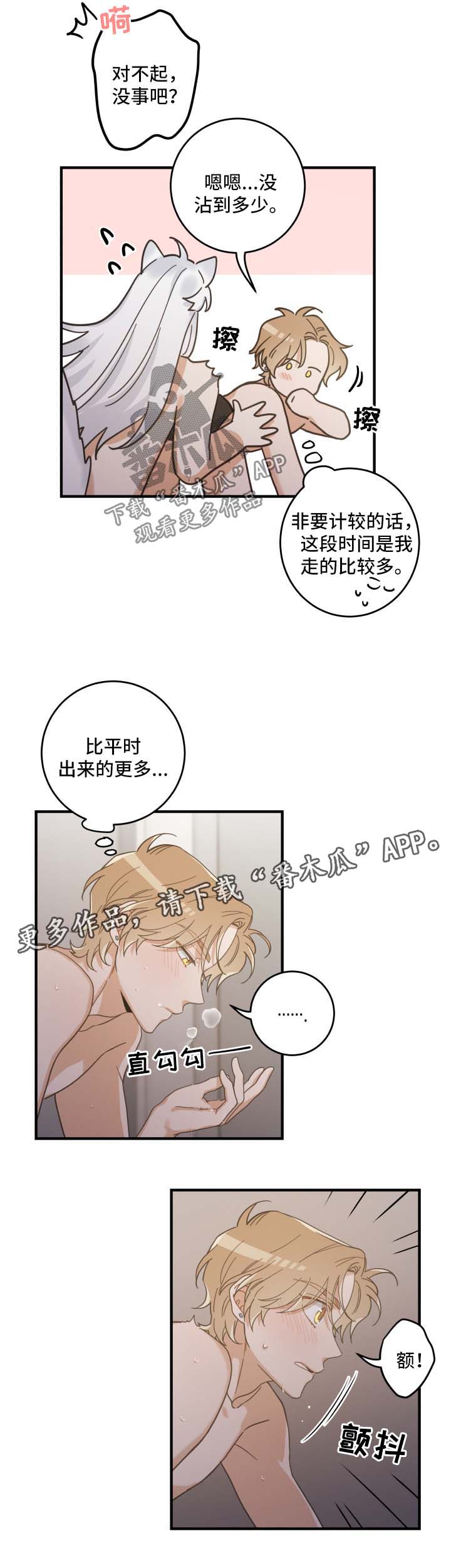 亲爱的喵君漫画,第50章：肌肤相亲4图