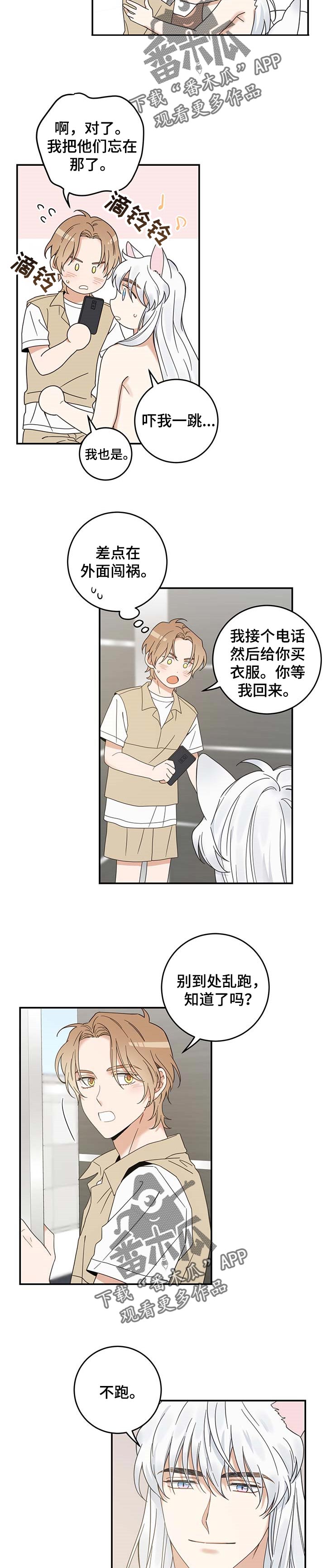 亲爱的喵君漫画,第112章：不要再乱跑了1图