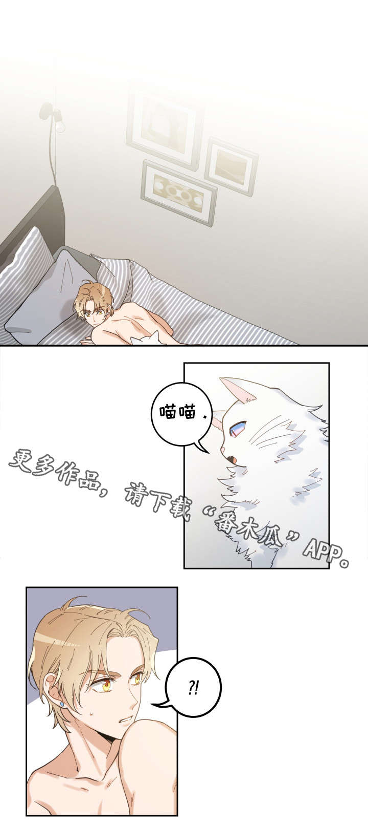 亲爱的喵君漫画,第8章：又变回去了3图