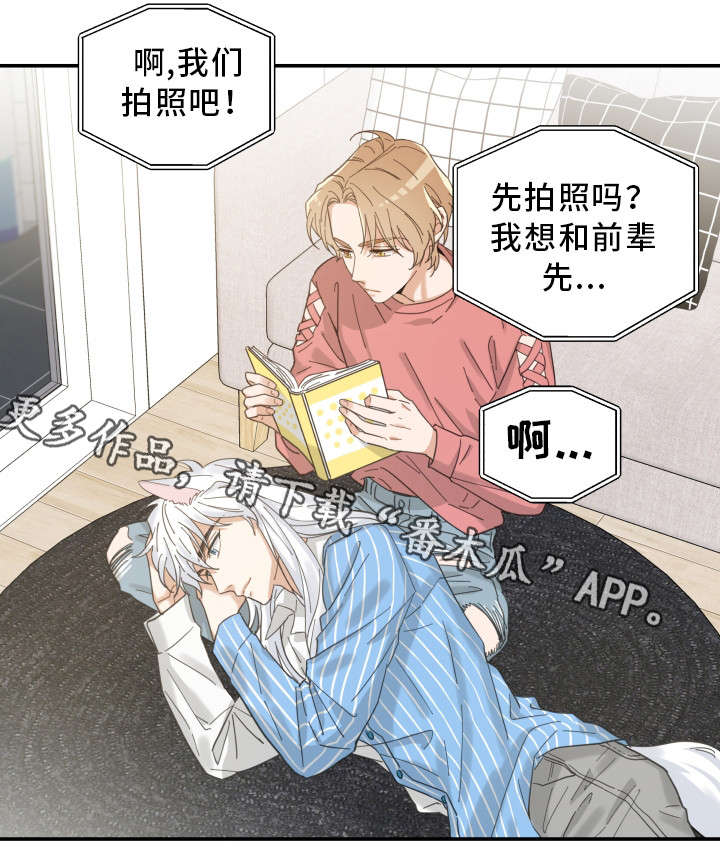 亲爱的喵君漫画,第18章：无动于衷3图
