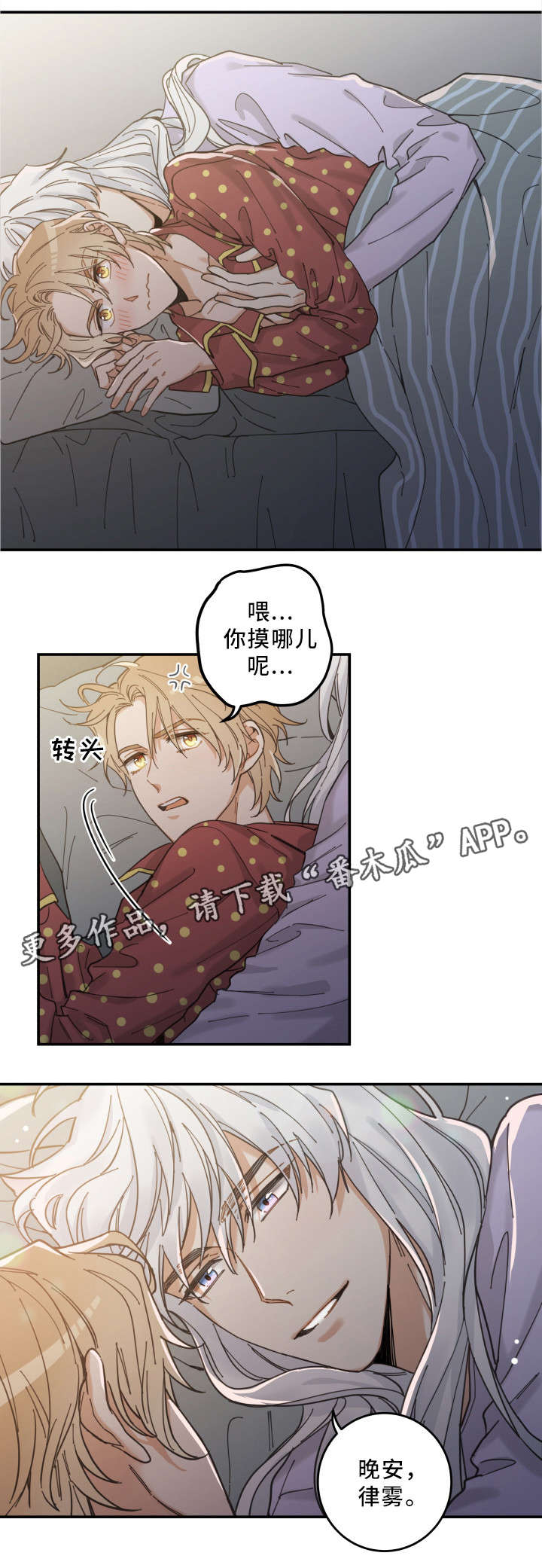 亲爱的喵君漫画,第12章：无事发生2图