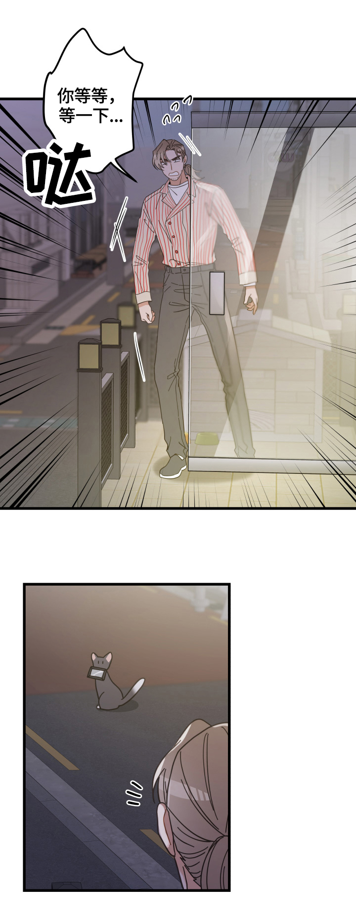 亲爱的喵君漫画,第57章：引出2图