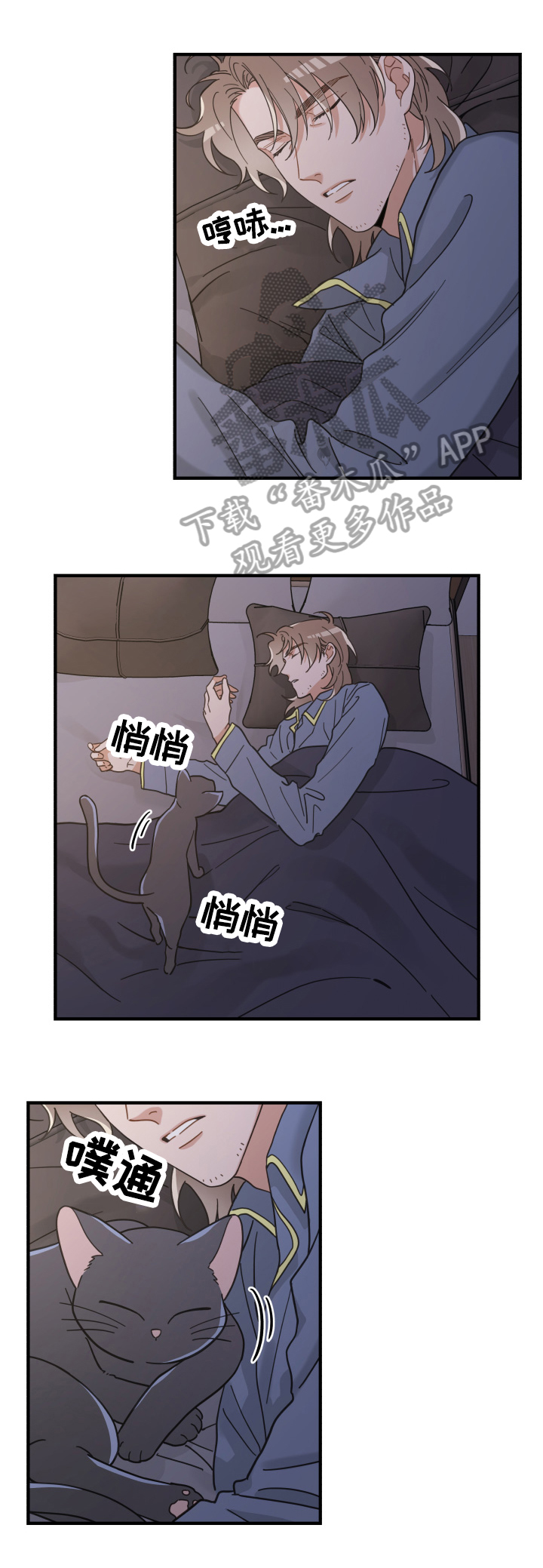 亲爱的喵君漫画,第51章：睡醒2图