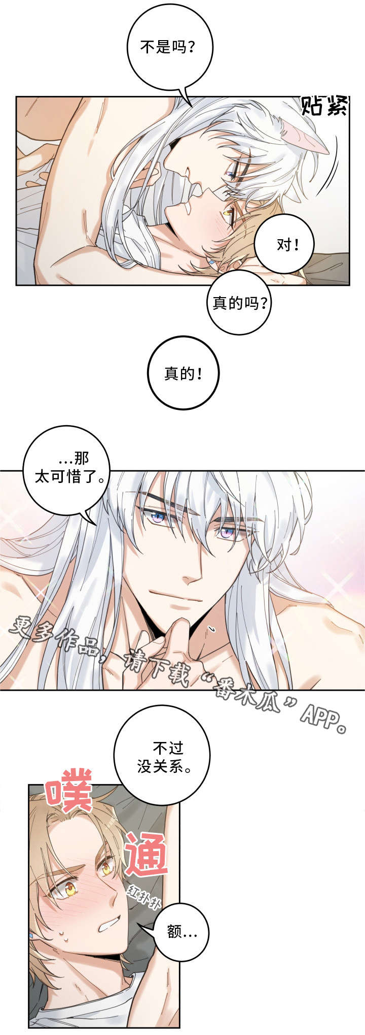 亲爱的喵君漫画,第8章：又变回去了4图
