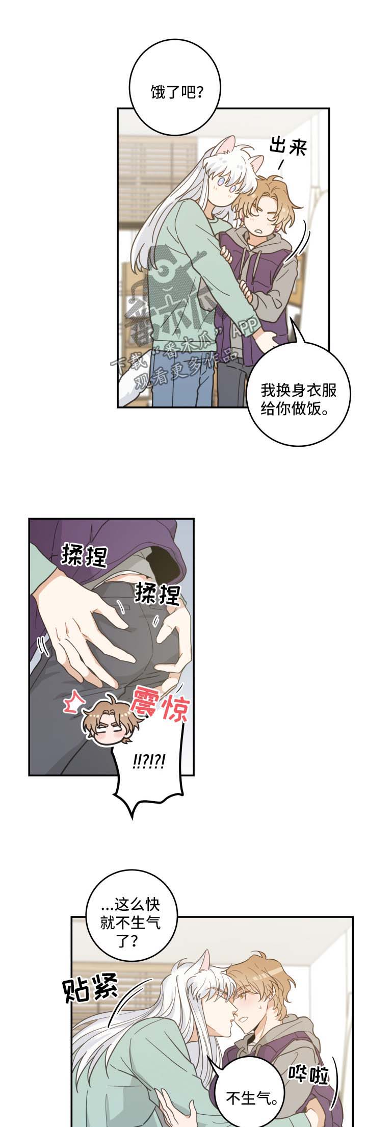 亲爱的喵君漫画,第45章：生气5图