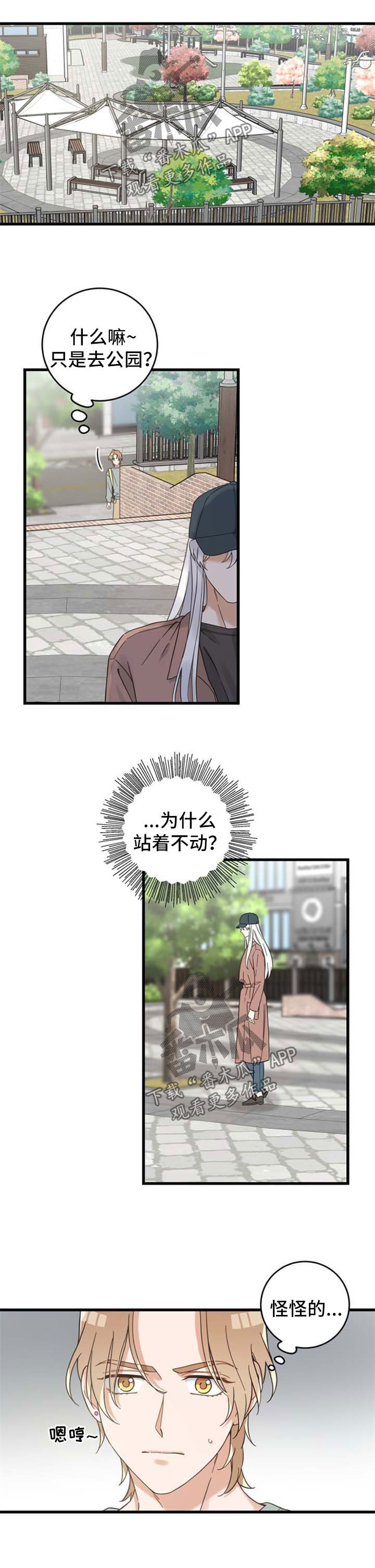 亲爱的喵君漫画,第98章：跟踪1图
