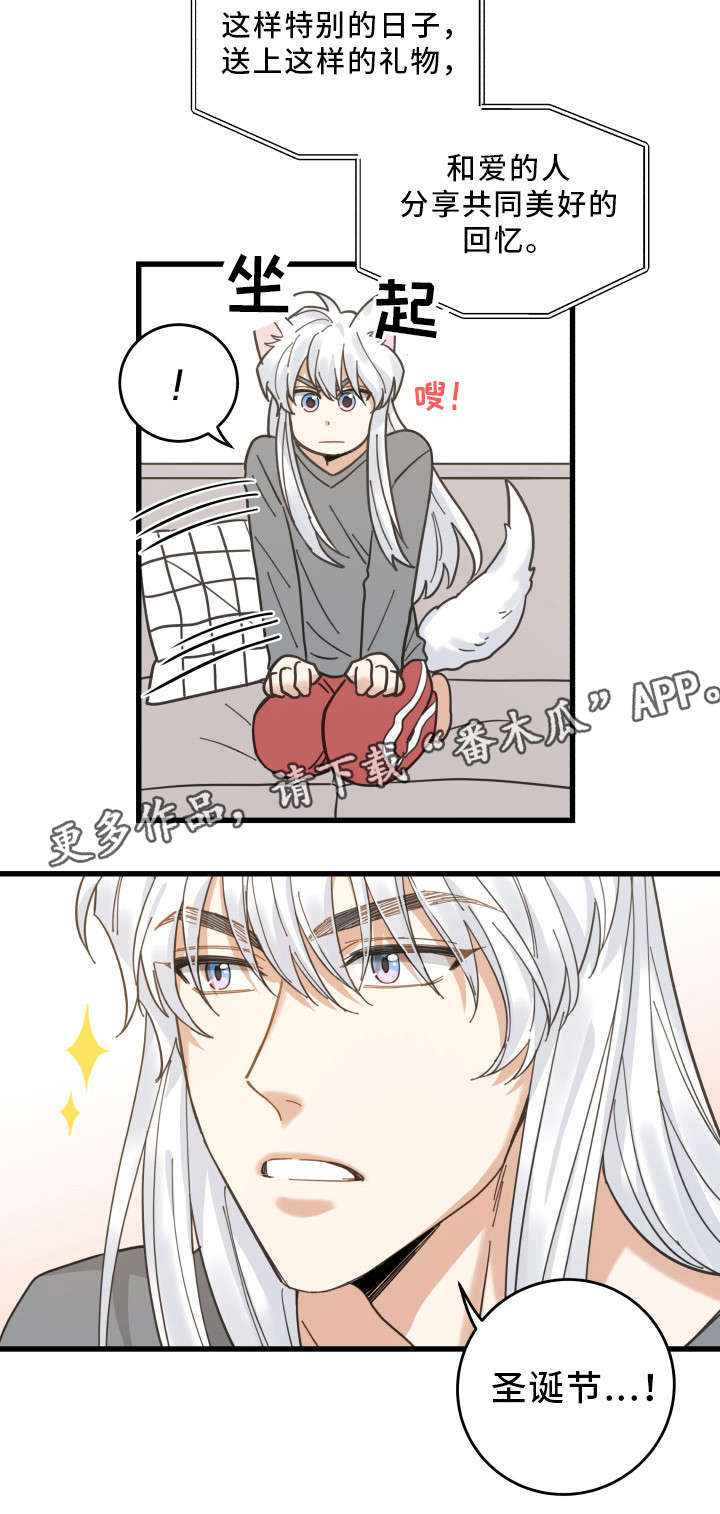 亲爱的喵君漫画,第24章：圣诞前夕4图