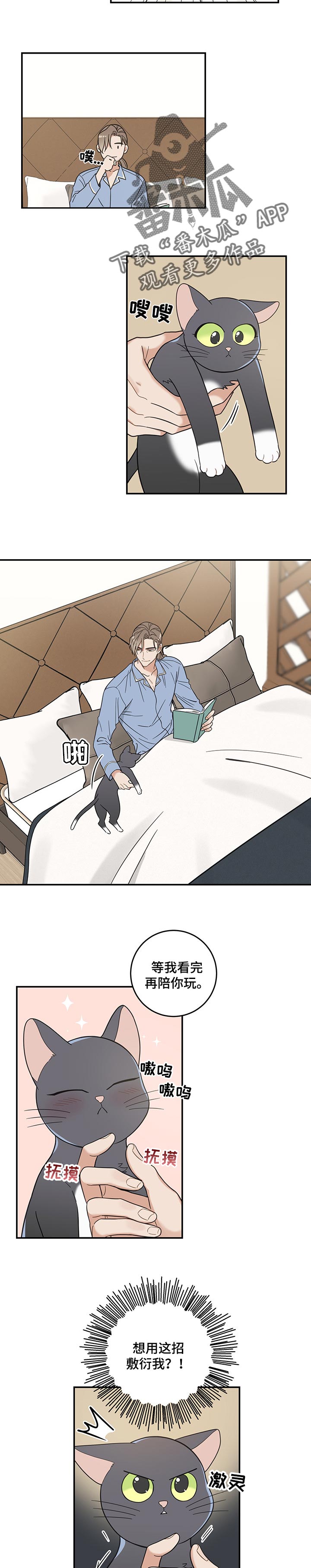 亲爱的喵君漫画,第101章：捣乱3图