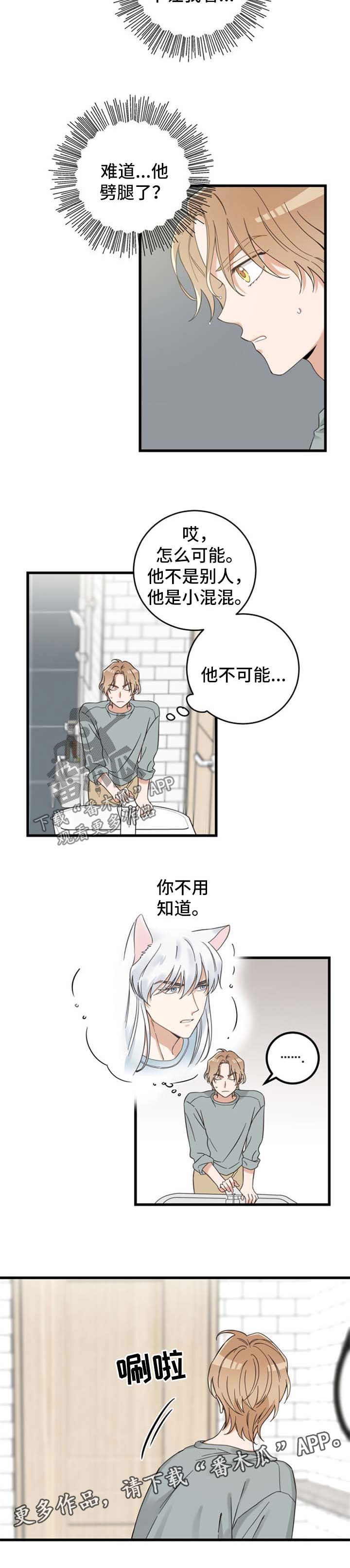 亲爱的喵君漫画,第98章：跟踪2图