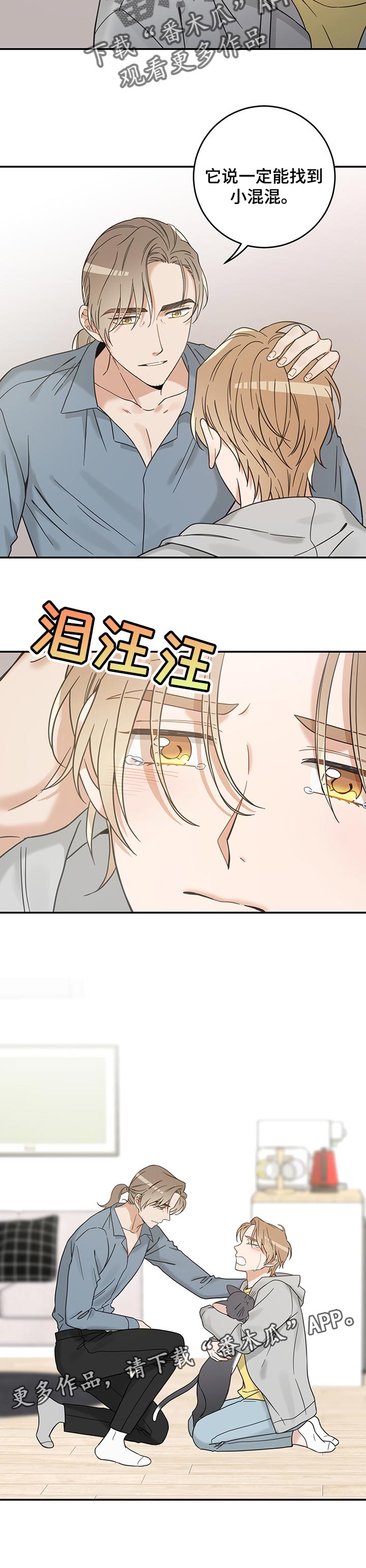 亲爱的喵君漫画,第105章：一定能找到1图