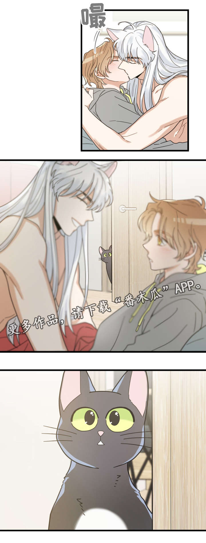 亲爱的喵君漫画,第40章：决心4图