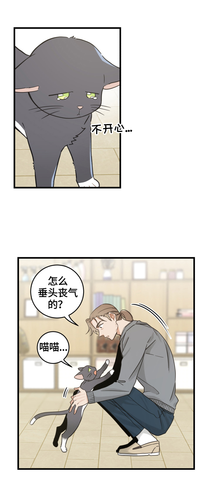 亲爱的喵君漫画,第70章：安慰4图
