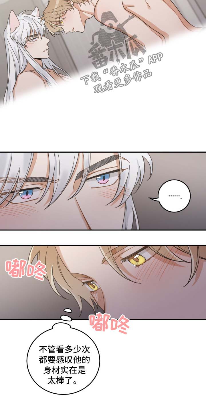 亲爱的喵君漫画,第50章：肌肤相亲2图