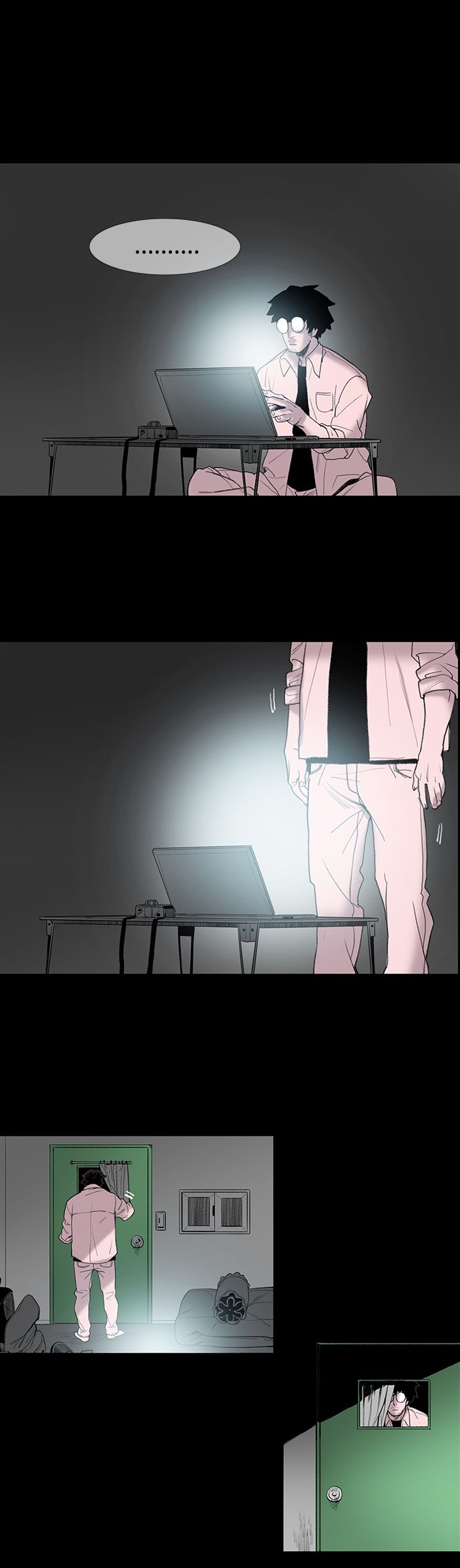 红色印泥漫画,第2章：青鸟民宿2图