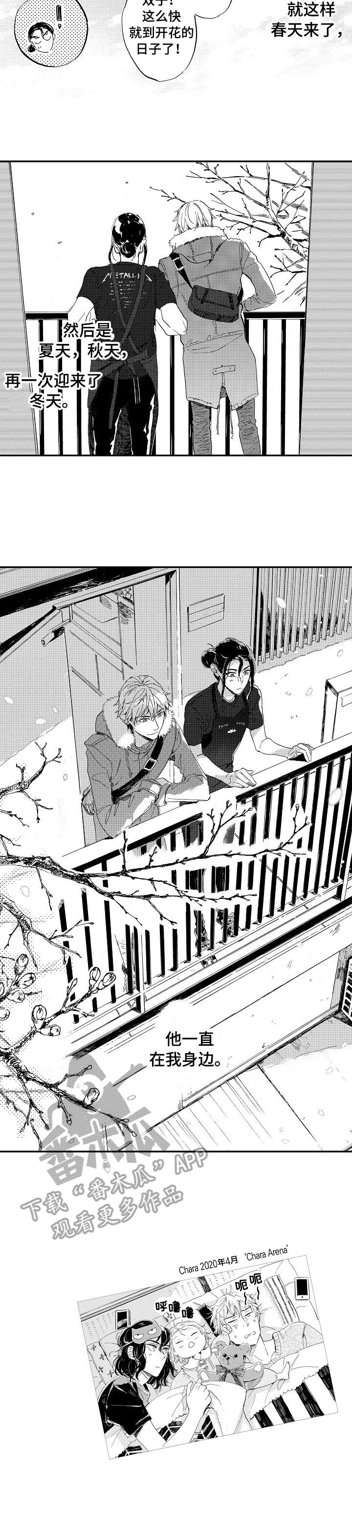 无言接触漫画,第22章：同居2图