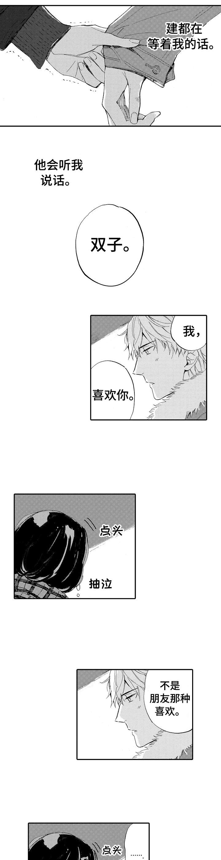 无言接触漫画,第21章：表白2图