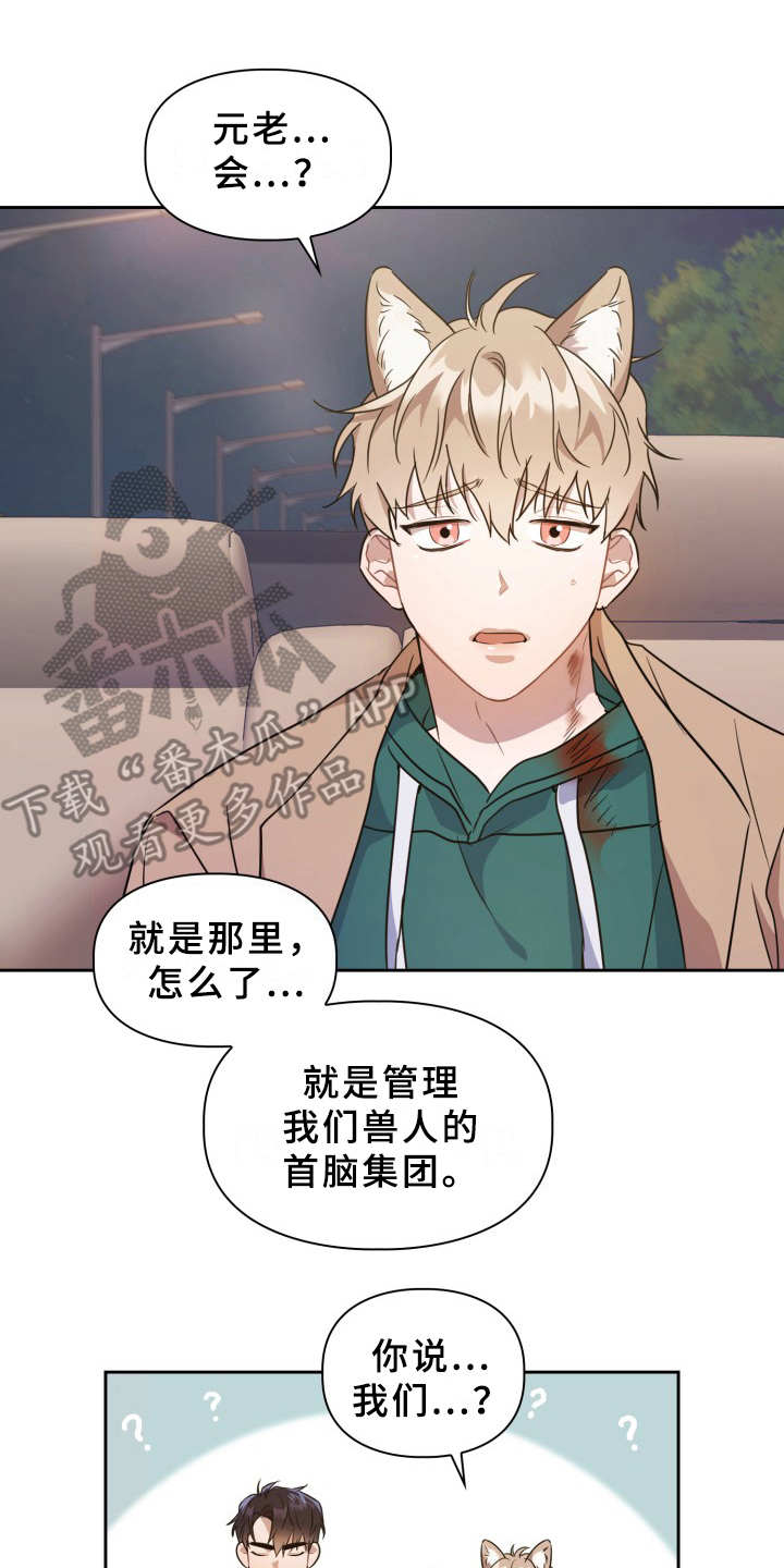 兽现文字漫画,第8章：耳朵2图