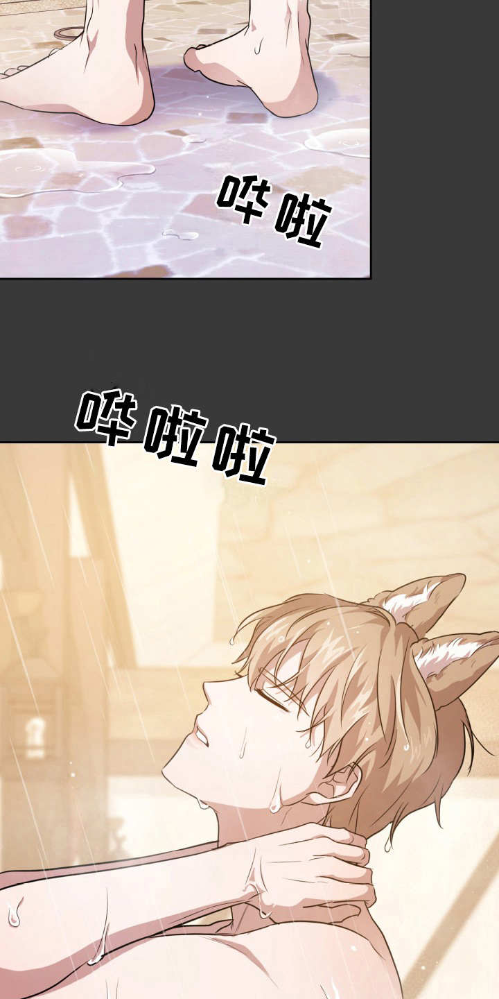 兽现文字漫画,第15章：清洗干净3图