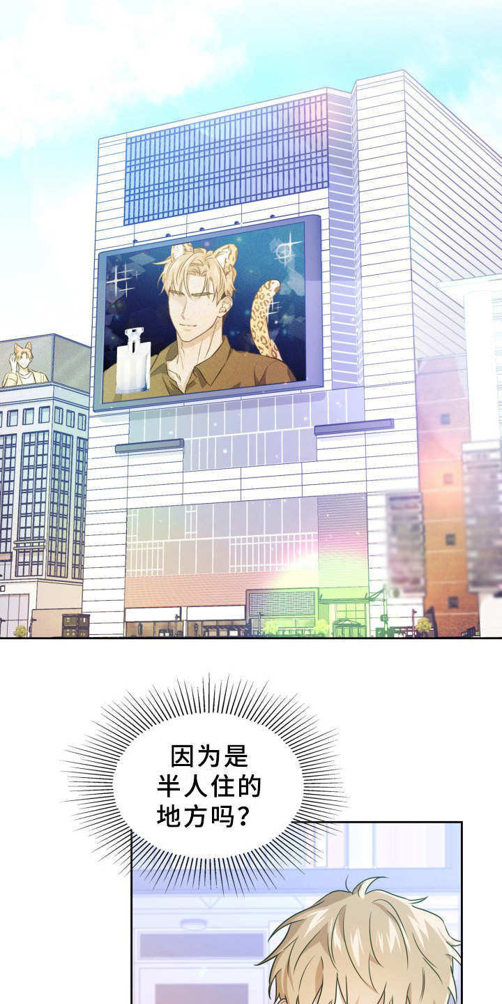 兽现文字漫画,第1章：在哪见过1图