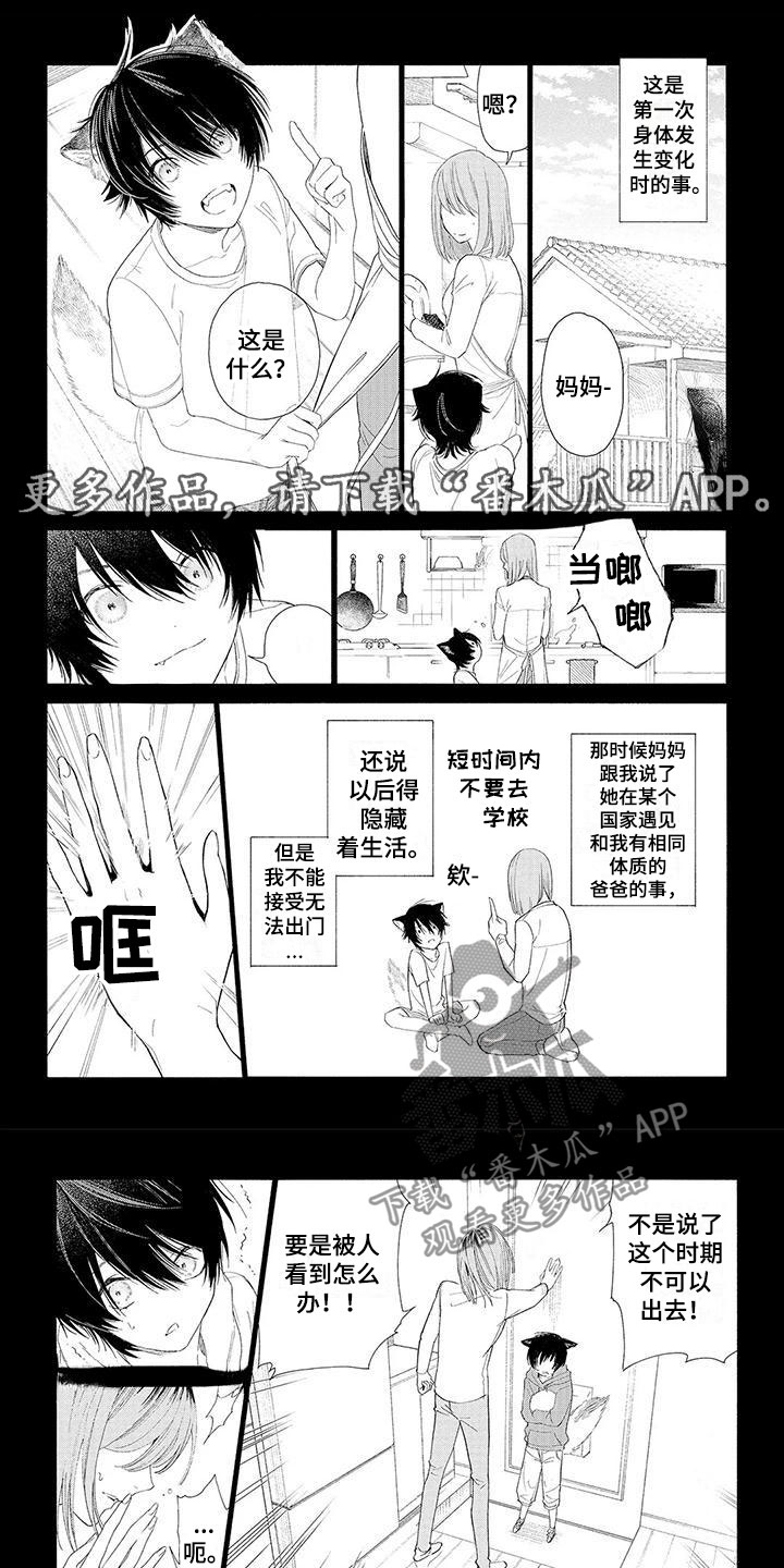 服从吧狼少年漫画,第14章：他的决定1图