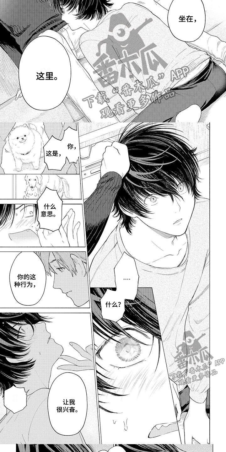 服从吧狼少年漫画,第6章：坐下5图