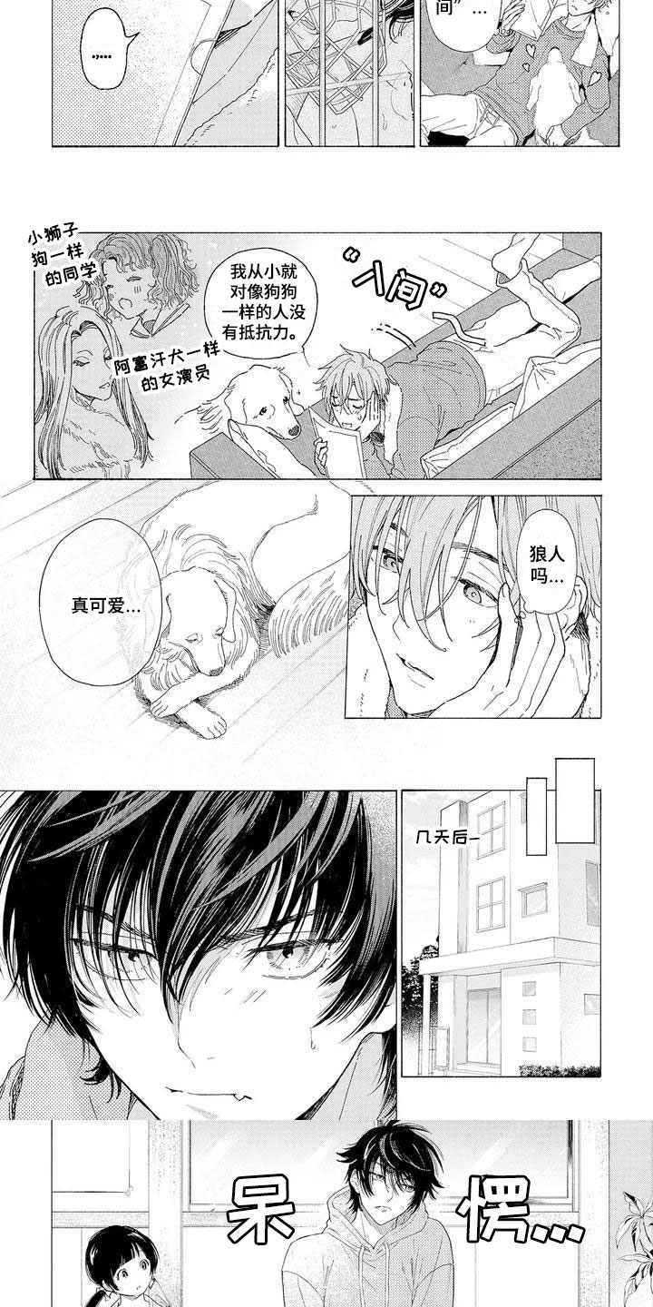 服从吧狼少年漫画,第2章：再次光临1图