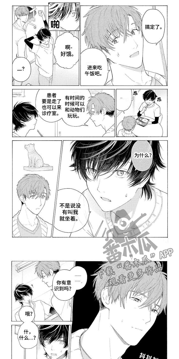 服从吧狼少年漫画,第4章：看门犬1图
