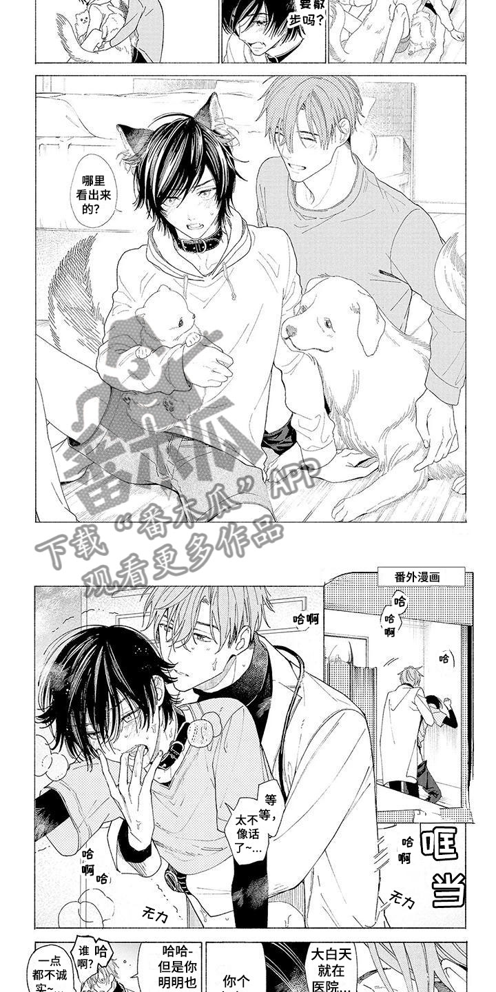 服从吧狼少年漫画,第17章：像是家人4图