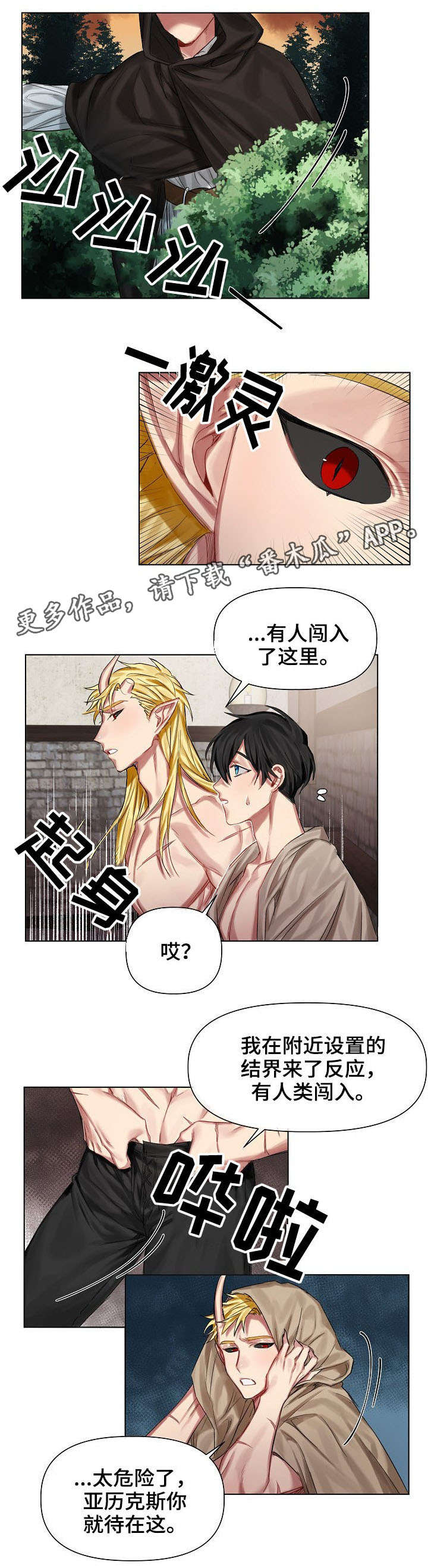 皇家骑士漫画,第12章：入侵者2图