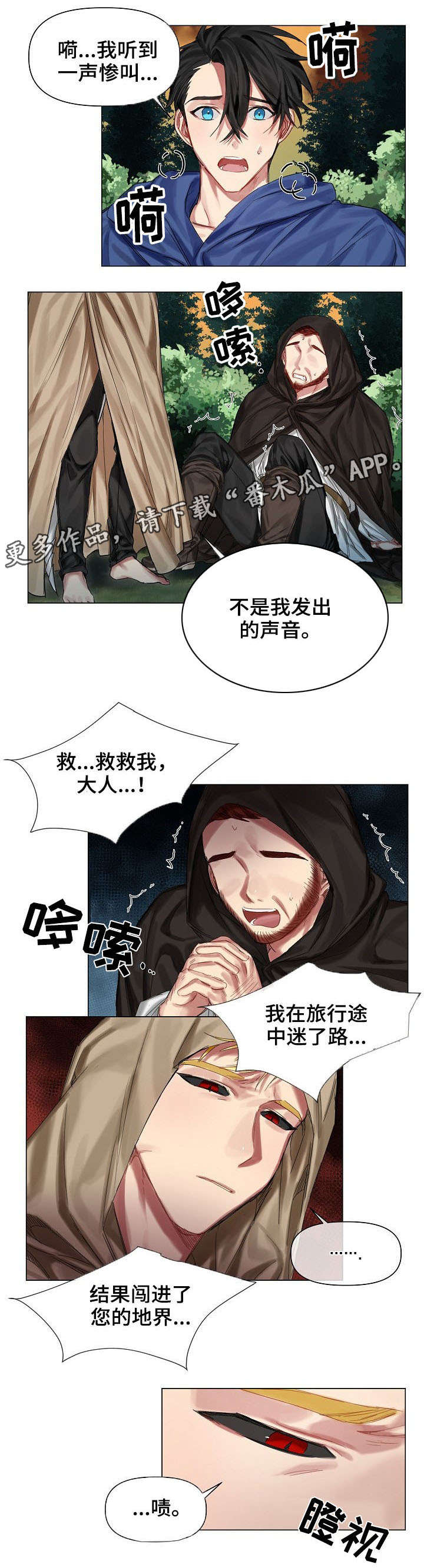 皇家骑士漫画,第12章：入侵者1图