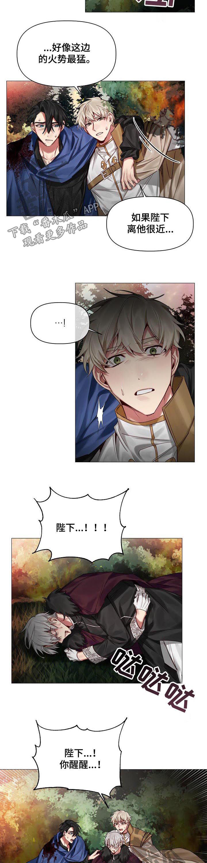 皇家骑士漫画,第44章：别靠近我5图