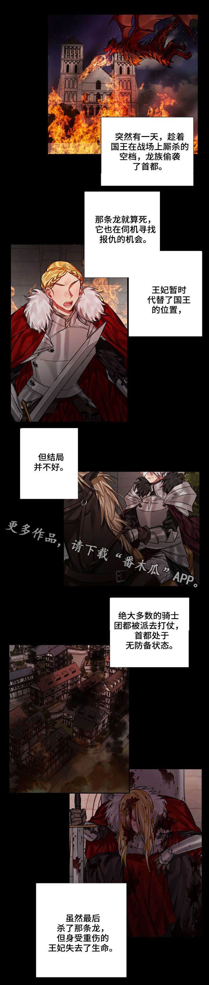皇家骑士漫画,第18章：王与龙4图