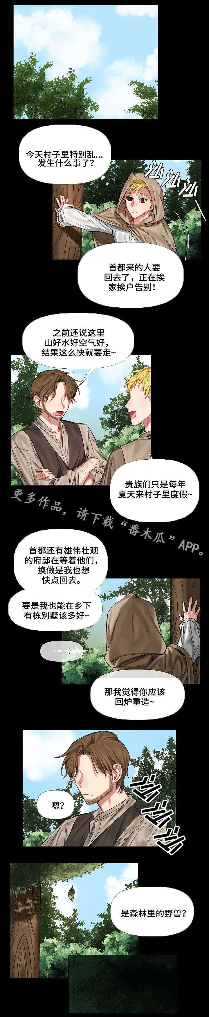皇家骑士漫画,第11章：小时候（二）1图