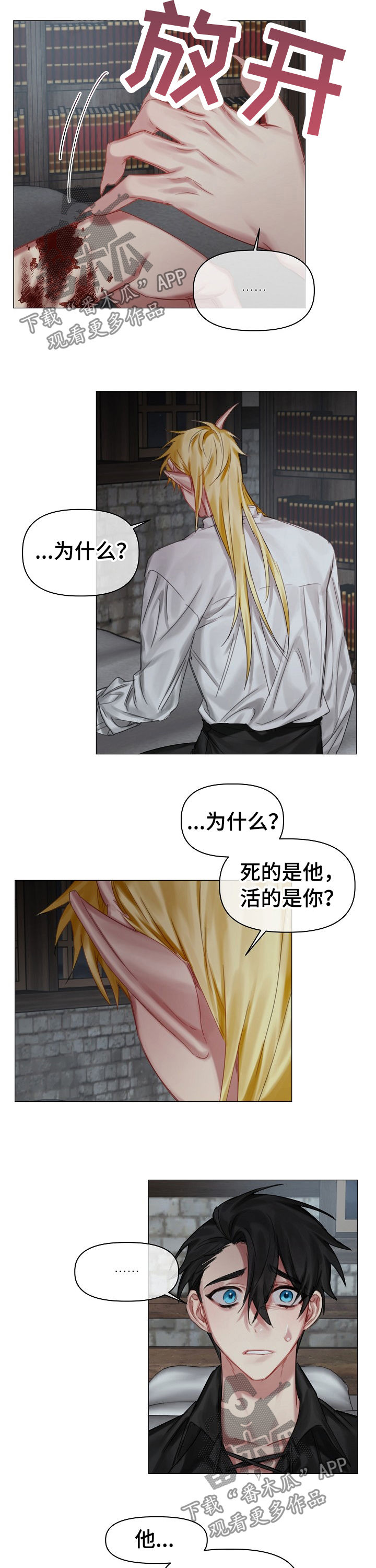 皇家骑士漫画,第30章：我不是他1图