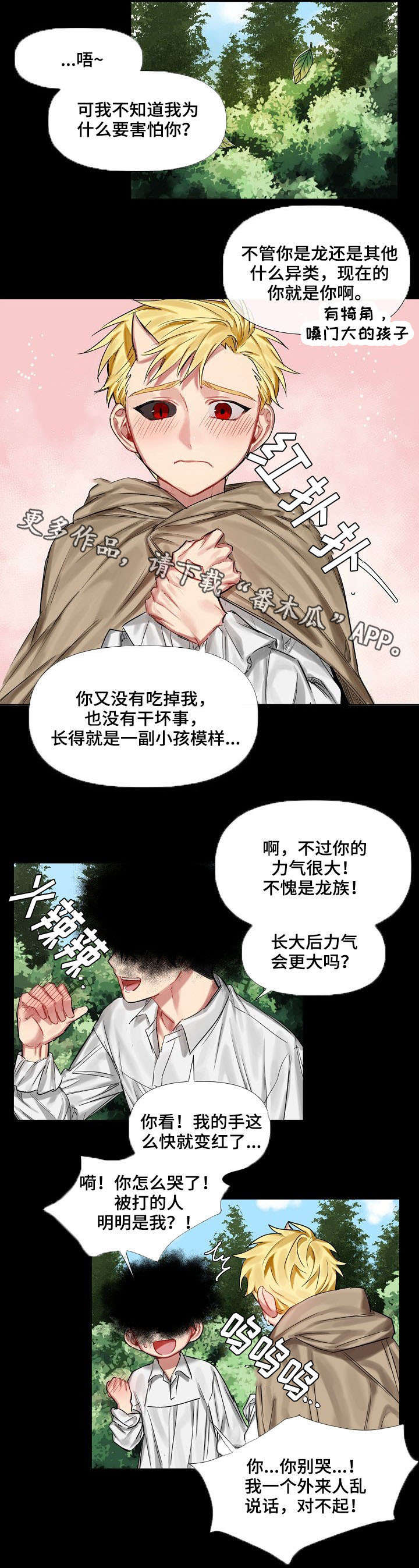 皇家骑士漫画,第10章：小时候（一）1图
