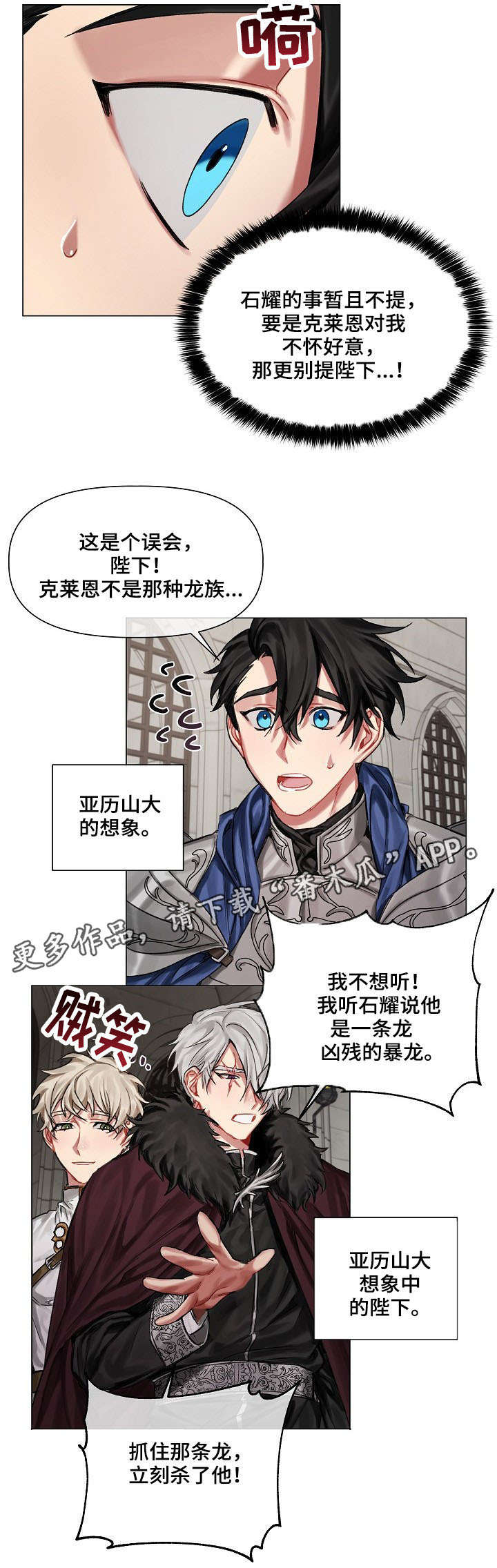 皇家骑士漫画,第15章：毫无反应5图