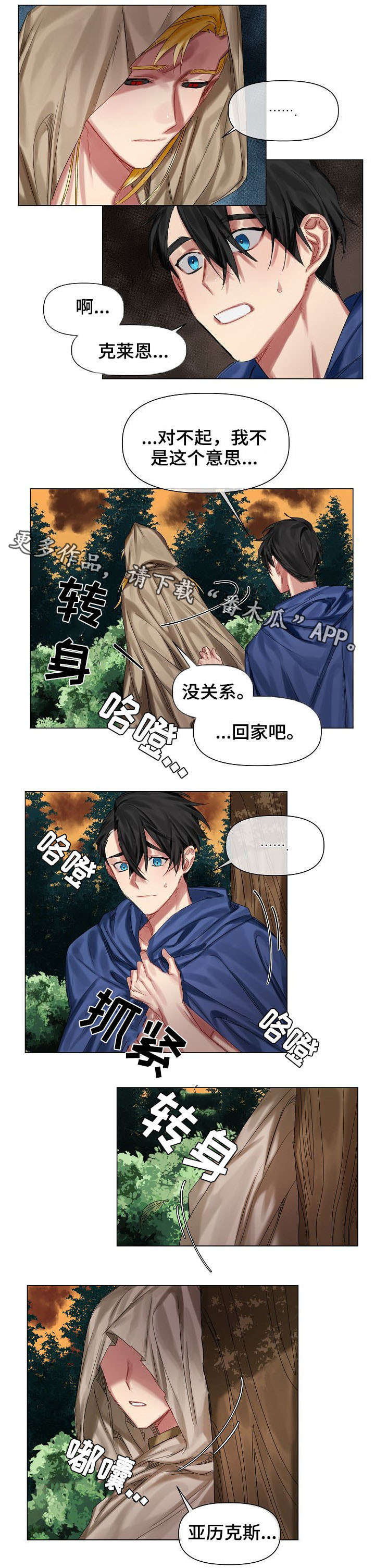 皇家骑士漫画,第12章：入侵者4图
