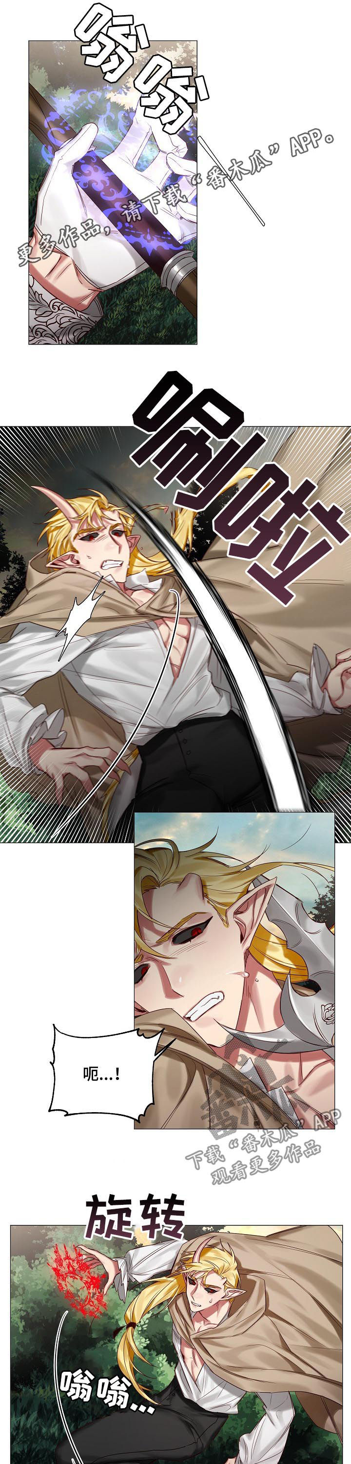 皇家骑士漫画,第39章：刀剑相向1图