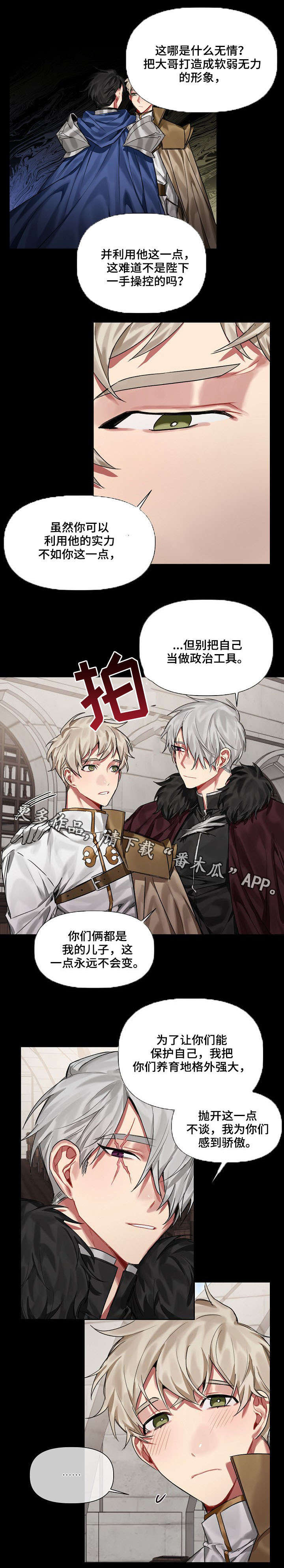 皇家骑士漫画,第19章：爱慕5图