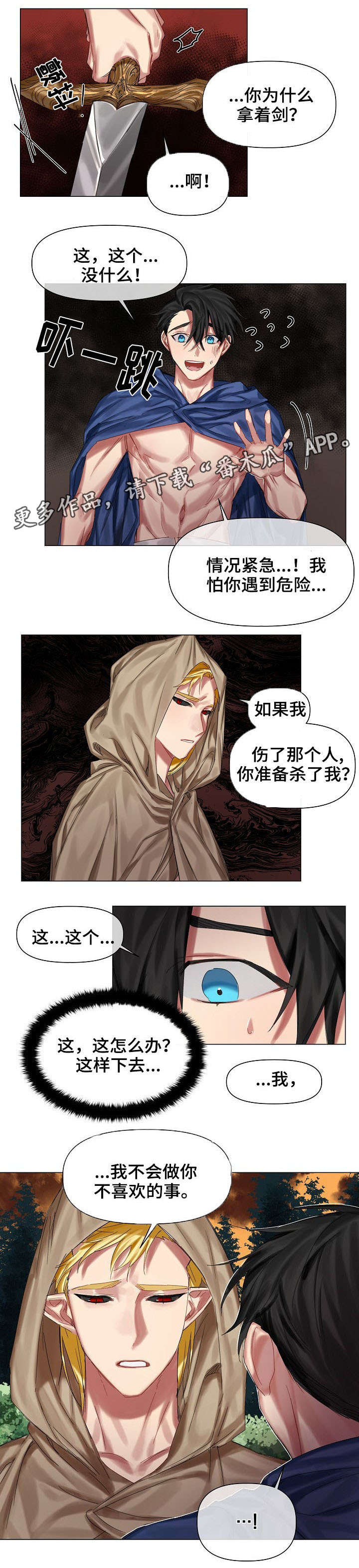 皇家骑士漫画,第12章：入侵者3图