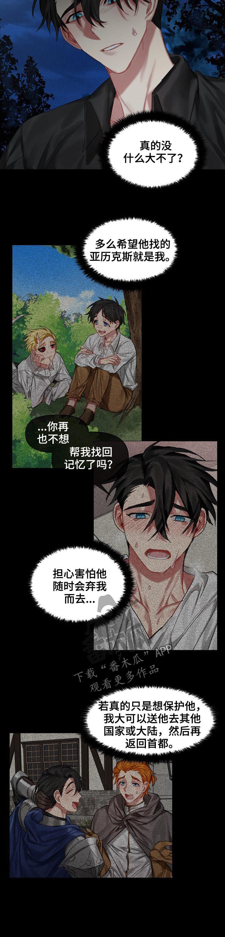 皇家骑士漫画,第31章：我爱他5图