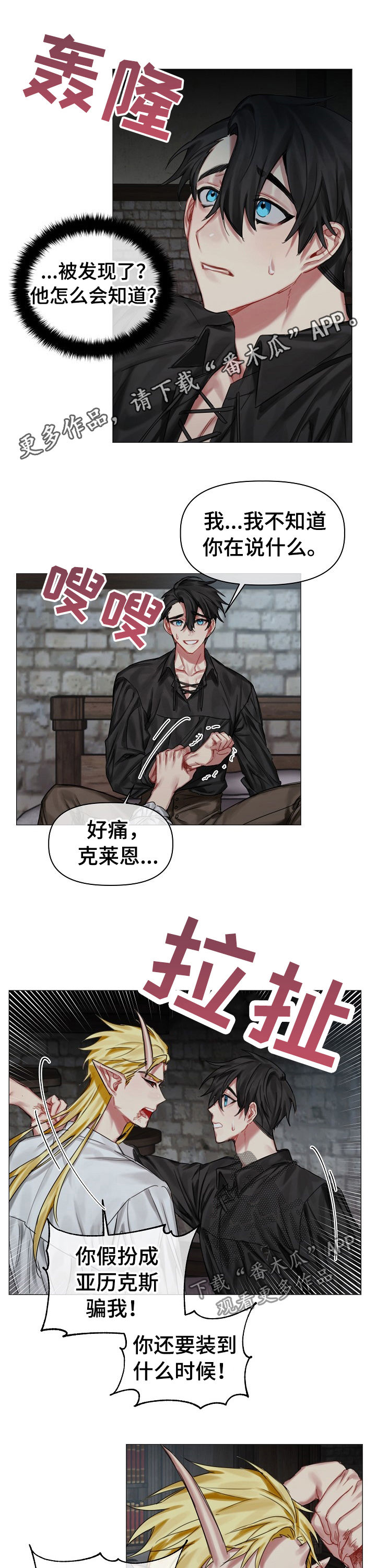 皇家骑士漫画,第28章：快叫医生1图
