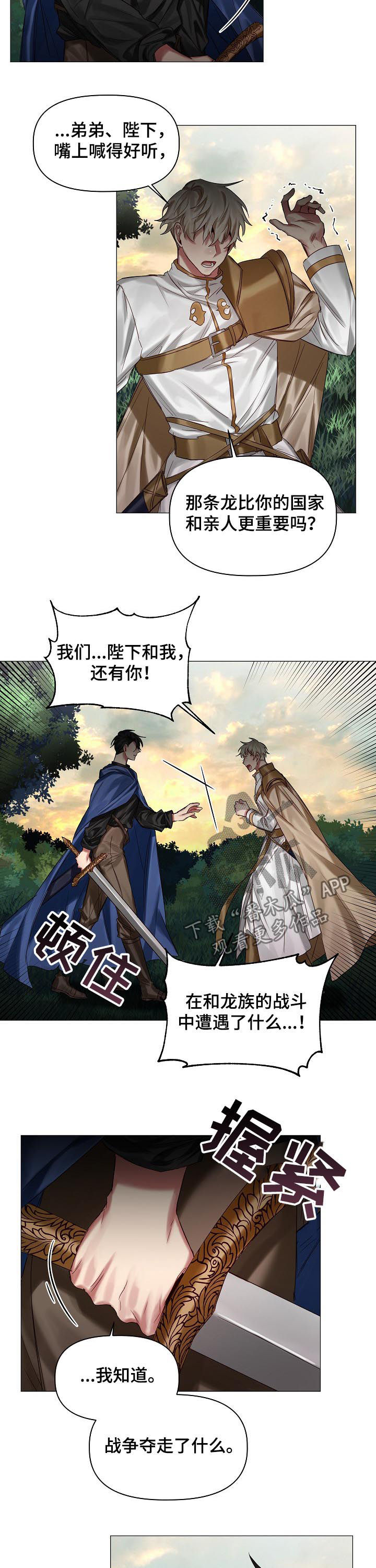 皇家骑士漫画,第41章：劝说2图