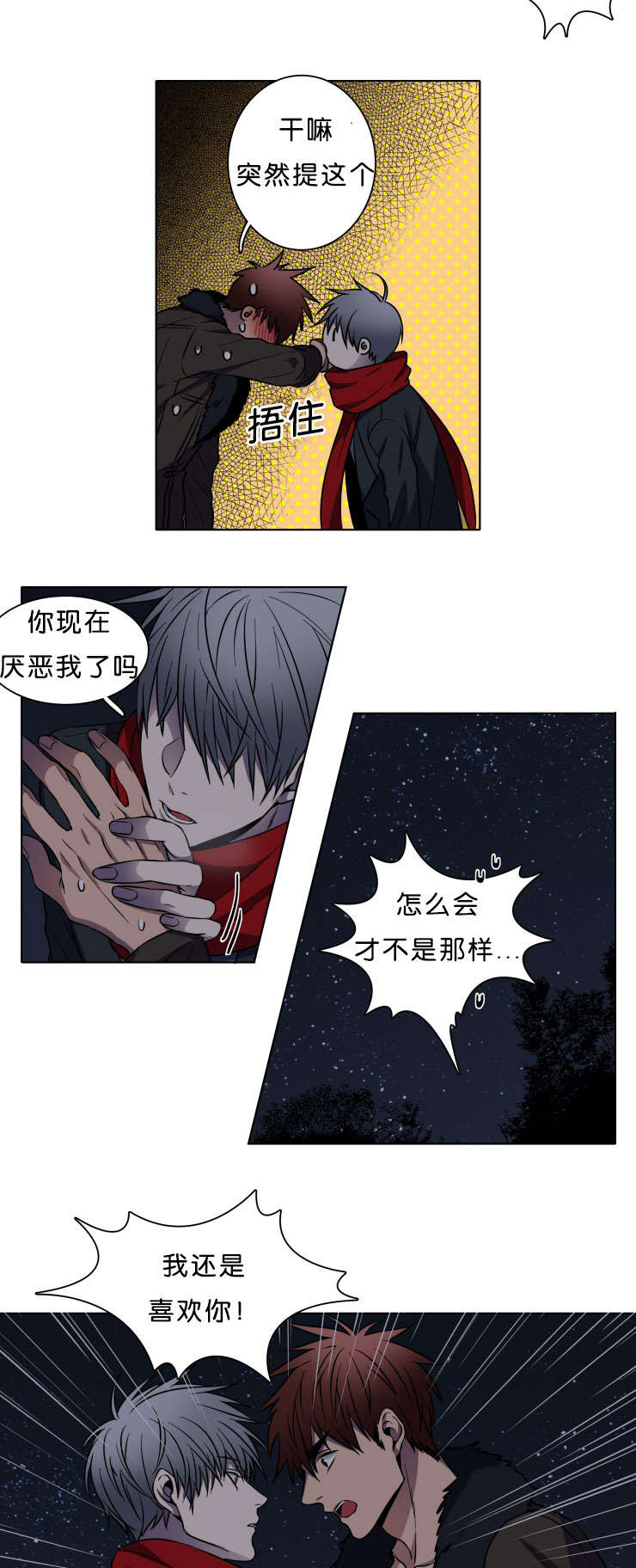 发光的宝石漫画,第4章：喜欢你4图